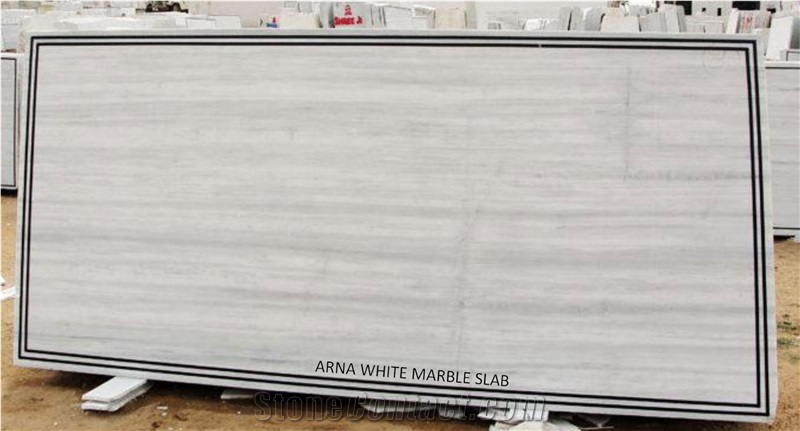 Aarna White Marble